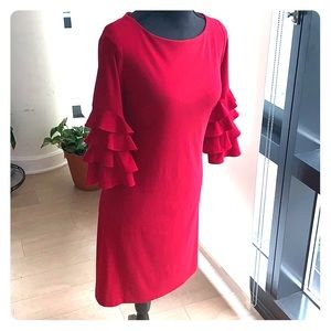 Red dress